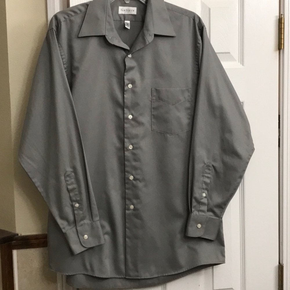 Van Heusen Button Down Dress Shirt - Men’s